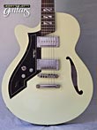 Photo Reference used left hand guitar electric Peerless Retromatic P3 Ivory